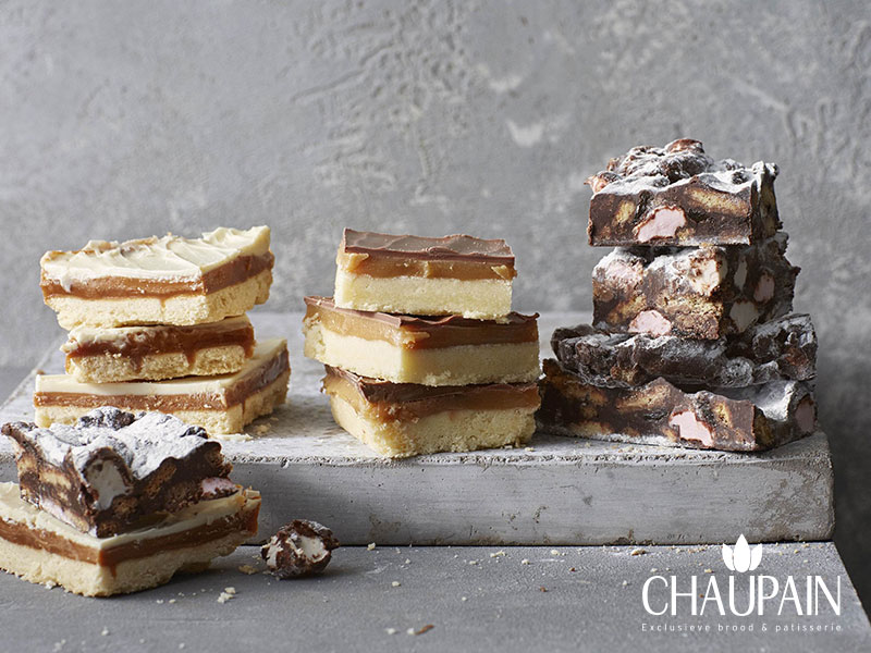 Caramel shortcake glutenvrij Chaupain