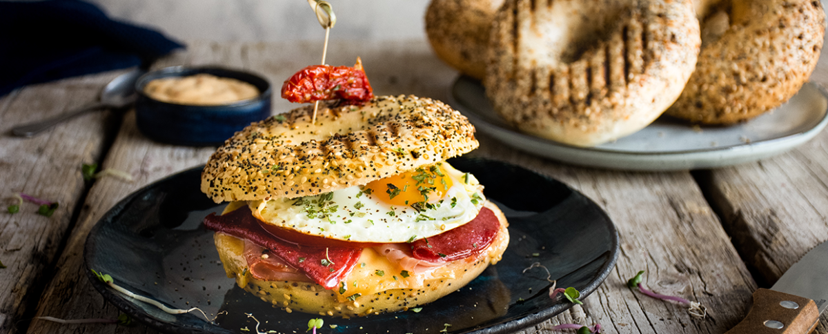 Bagel all-in-one tosti