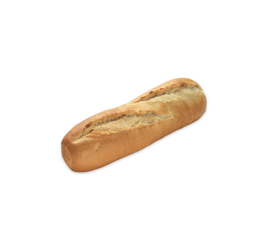 Mini baguette wit 22 cm