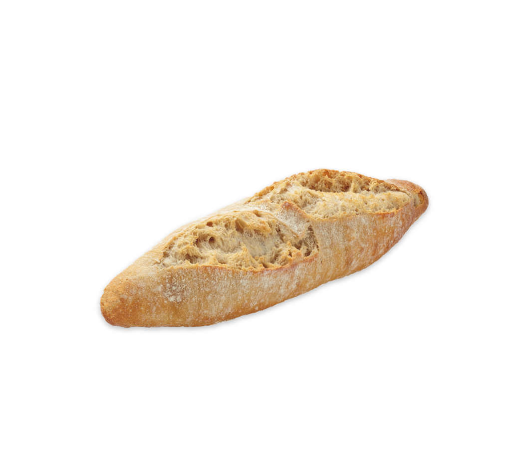 Mini baguette rustiek wit