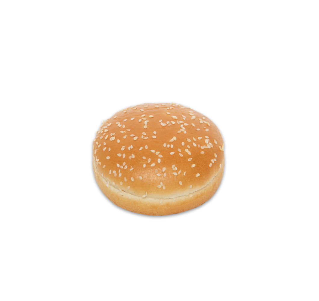 Hamburger bun sesam 10cm gesneden