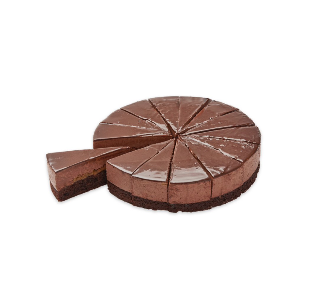 Smoked chocolate taart 14 punten