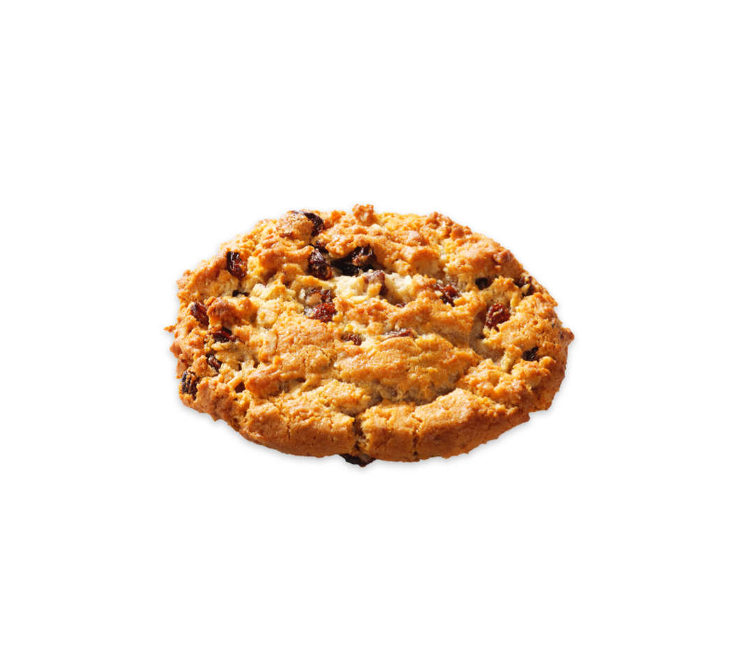 Oatmeal raisin lemon cookie