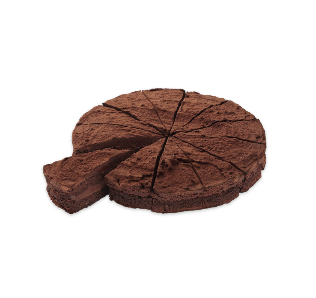 Chocolade taart 12 punten