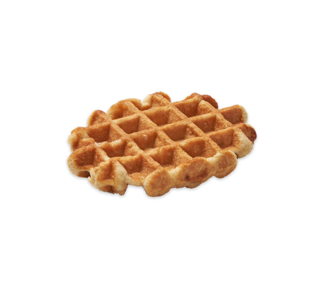 Luikse wafel gebakken