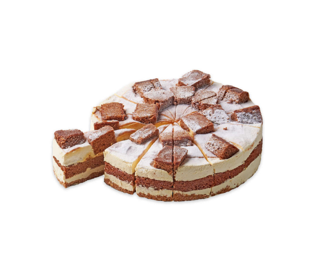 Caramel brownie cheesecake 14 punten