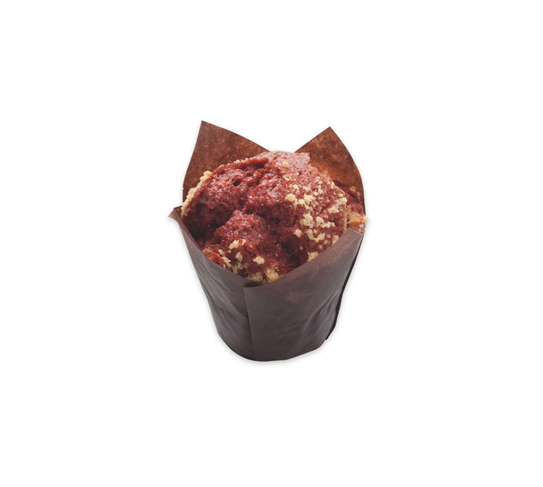 Tulp muffin red velvet