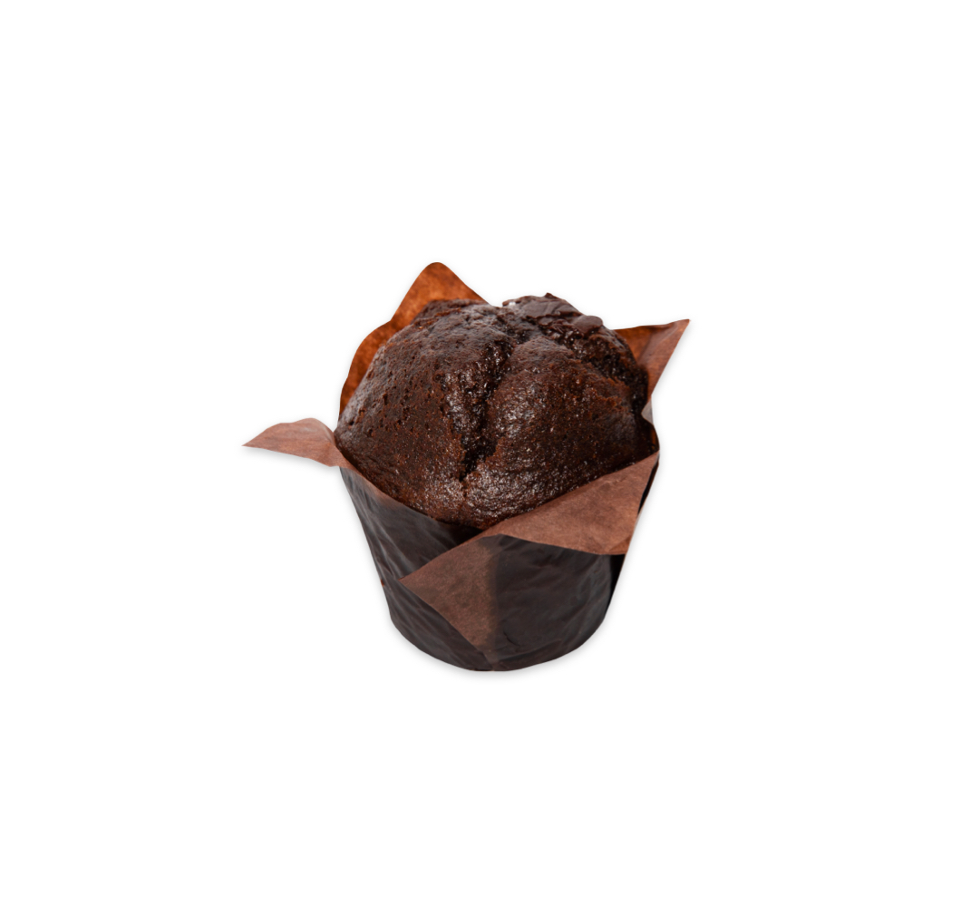Tulp muffin triple chocolade