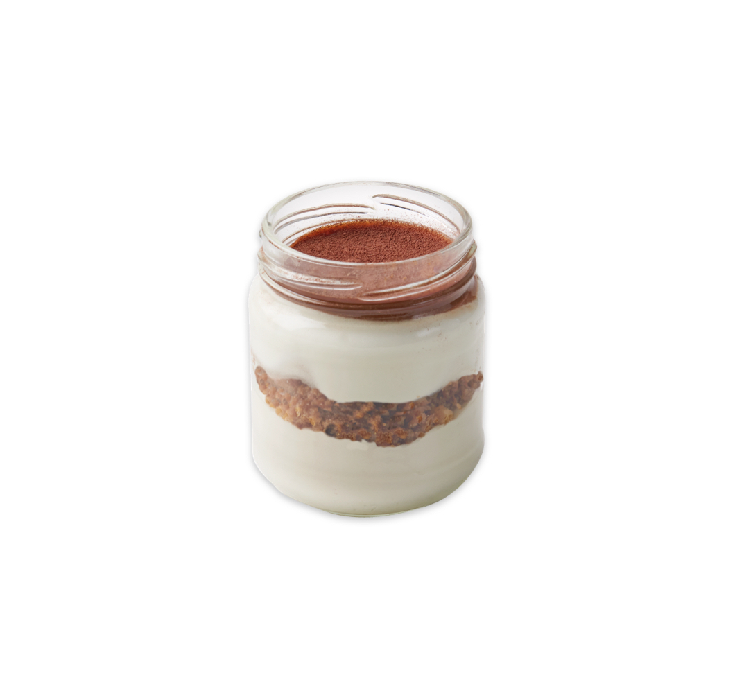 Big jar tiramisu