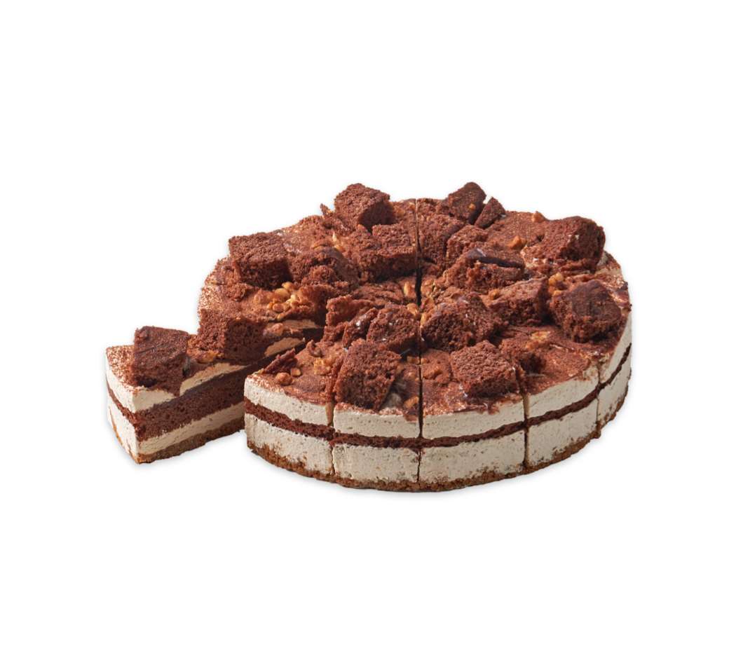 Choco-nuts taart 14 punten