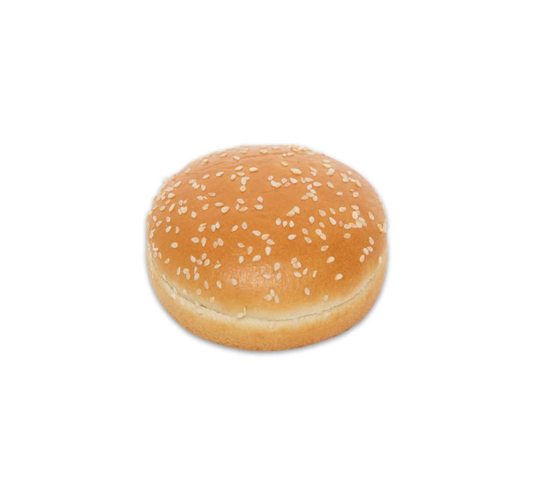 Hamburger bun sesam 12cm gesneden