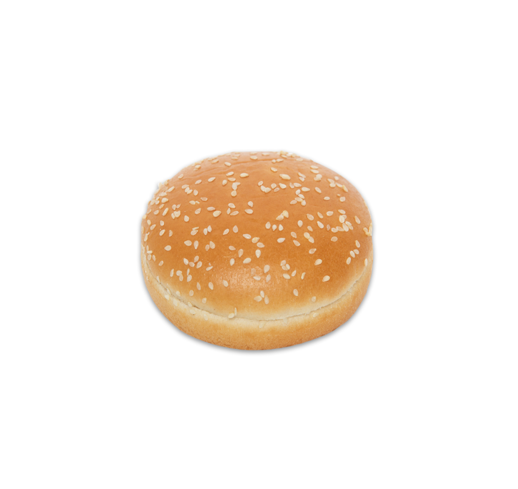 Hamburger bun sesam 12cm gesneden