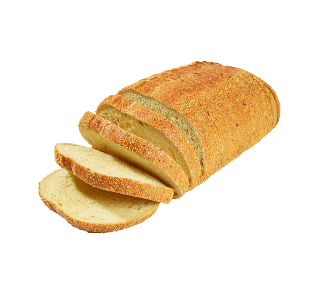 Lunch maïsbrood 18 mm gesneden in bakzak