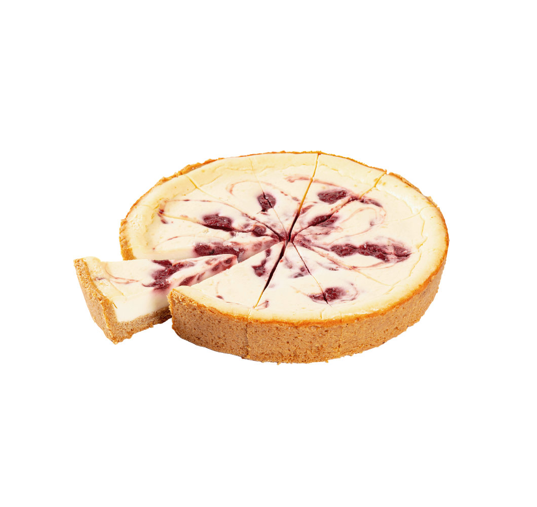 High tea cheesecake kersen