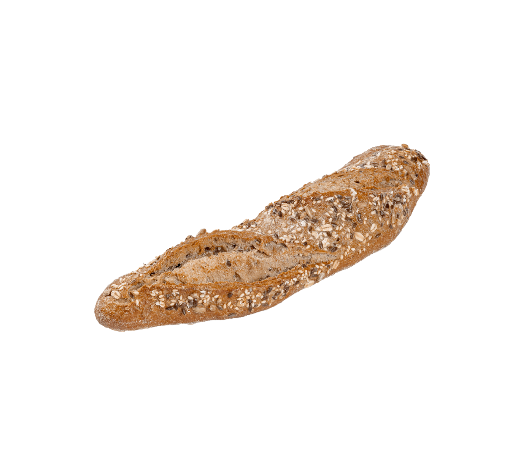 Demi baguette rustiek meergranen