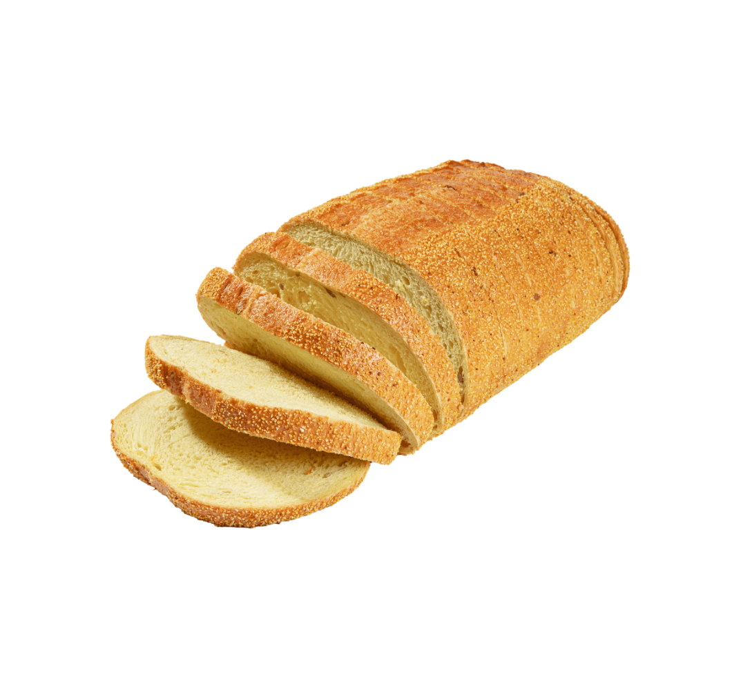 Lunch maïsbrood 18 mm gesneden in bakzak